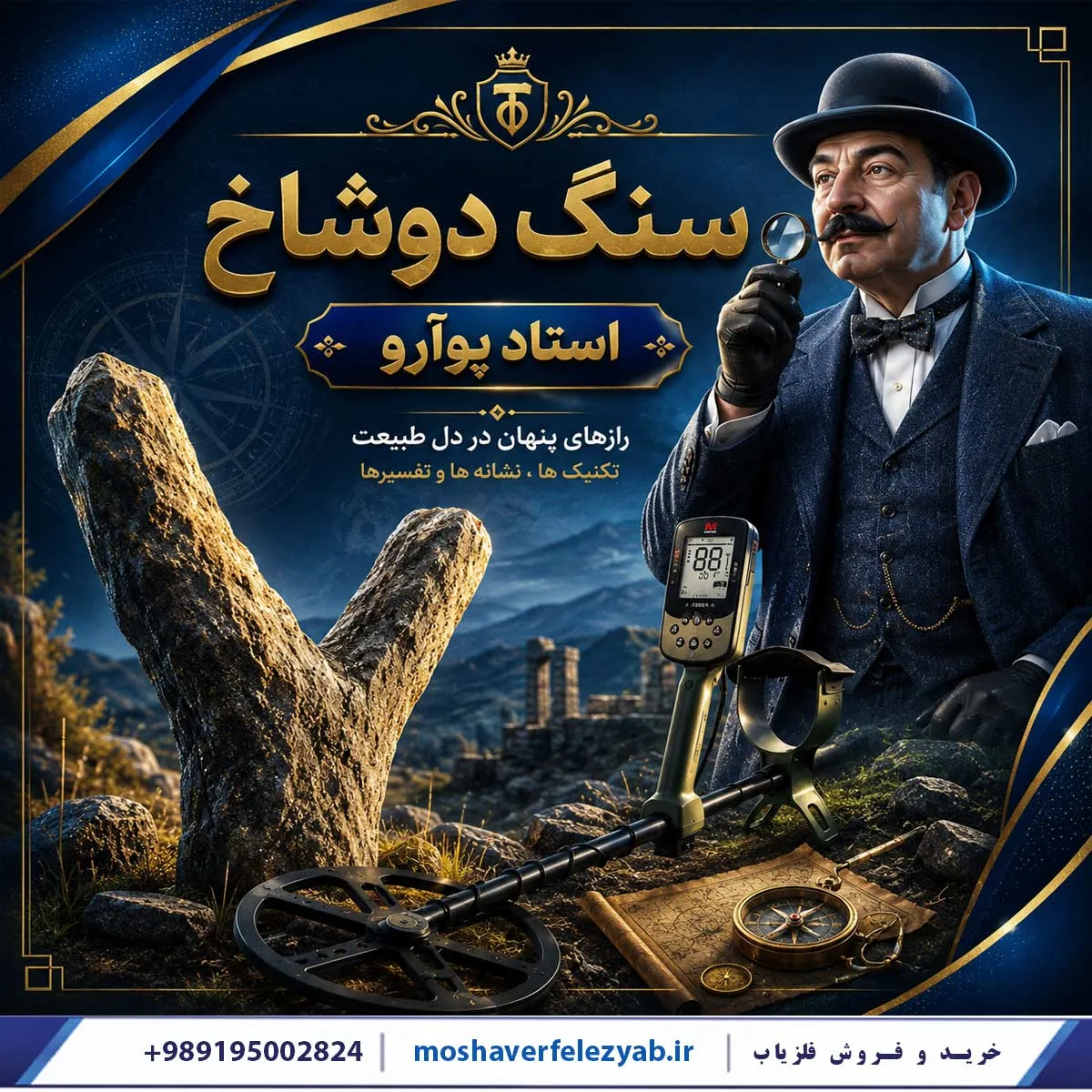 سنگ دوشاخ استاد پوآرو چیست؟ بررسی، کاربرد و روش تشخیص