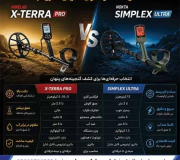 مقایسه اکسترا پرو با Nokta Simplex Ultra