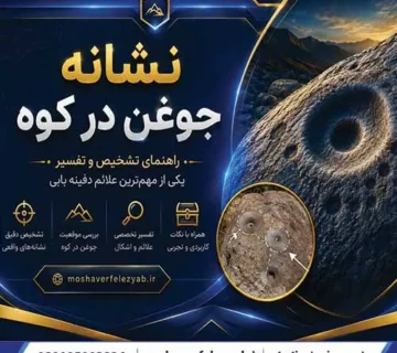 نشانه جوغن در کوه