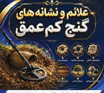علائم و نشانه های گنج کم عمق