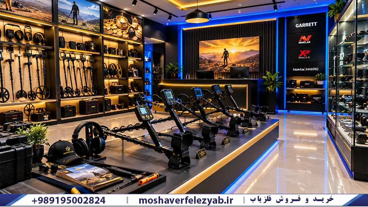 معتبرترین نمایندگی فروش فلزیاب